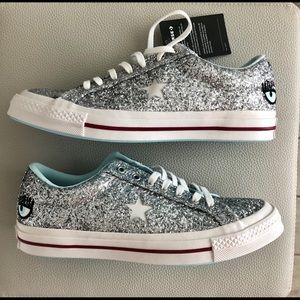 Converse by Chiara Ferragni, Silver Glitter